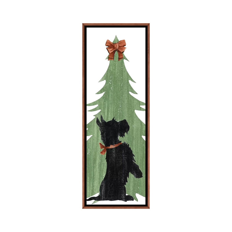 Reproduction d’art sur toile « Country Christmas collection B » par Ethan Harper, H 48 po x l 16 po x P 1,5 po
