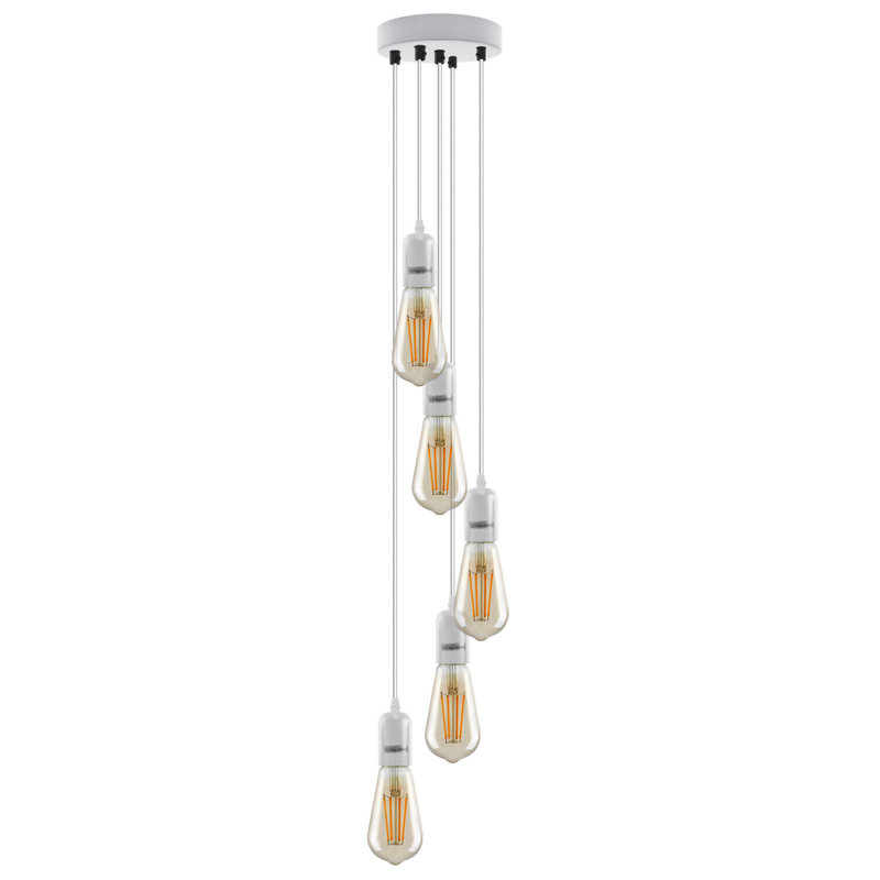 Bashemeth 5 - Light White Cluster Pendant, Yes