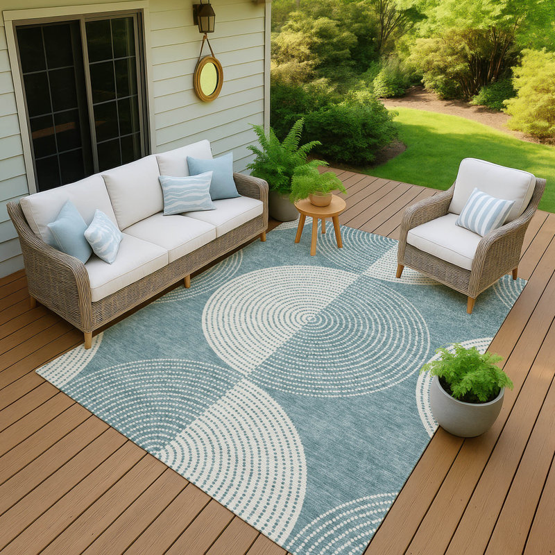 Tapis intérieur / extérieur lavable à la machine Jenning ACN2275, Rectangle 5 pi x 7 pi 6 po