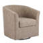 Fauteuil demi-tonneau pivotant