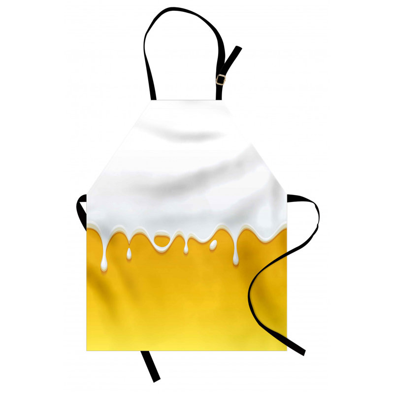 Tablier crème de lait dégoulinant