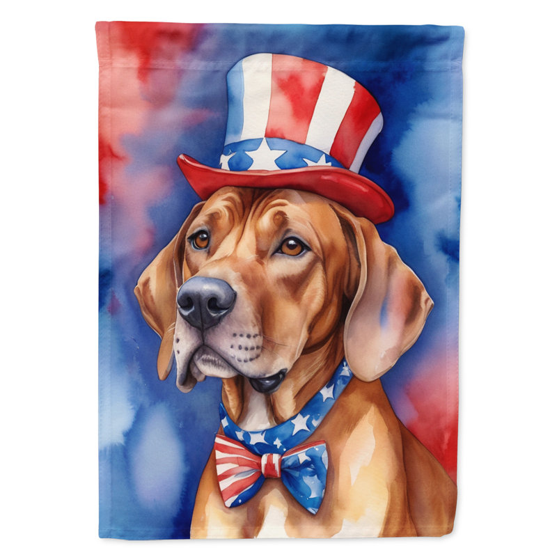Drapeau patriotique de la maison américaine, Chien de Rhodésie à crête dorsale