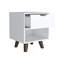 Table de chevet Carleen, blanc-1592132887