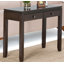 Canapé-console contemporain en bois massif l 38 po Cosmopolitan