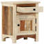 Ailani 30cm W Solid + Manufactured Wood Bedside Table