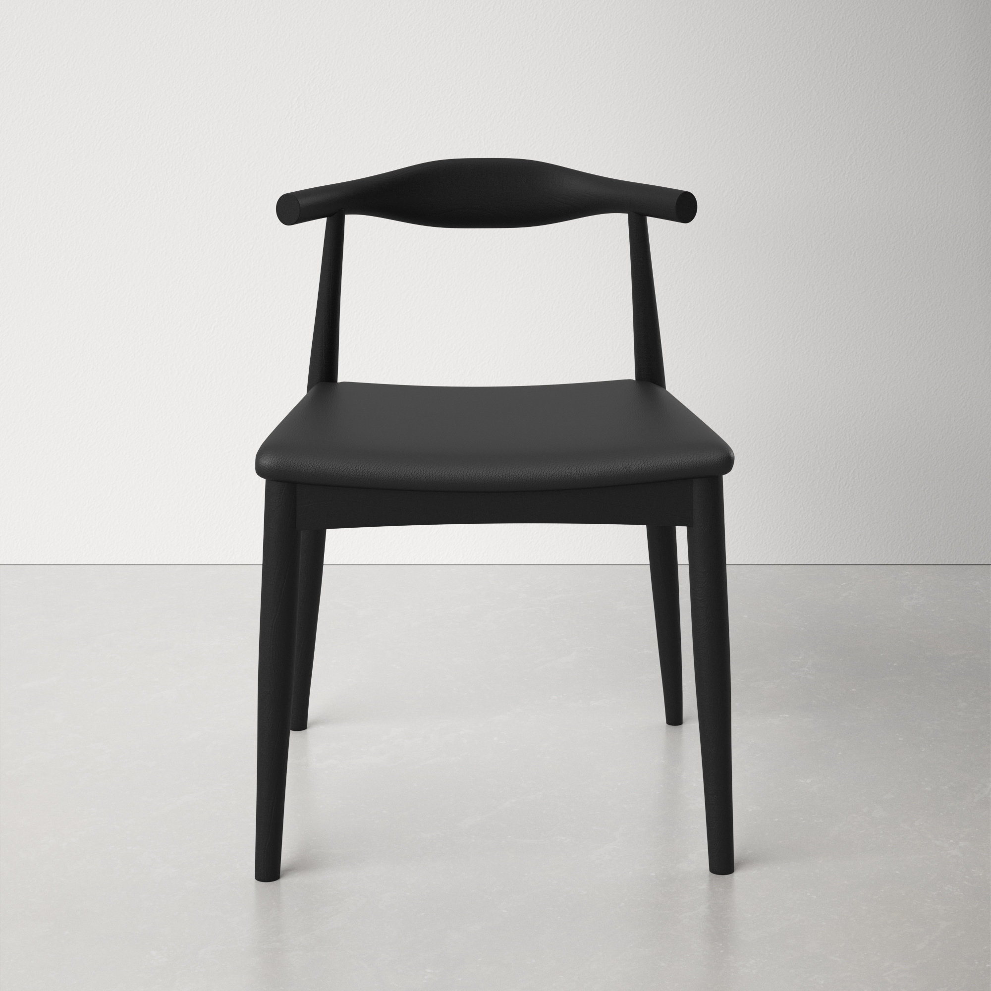 Ardo Leather Upholstered Side Chair