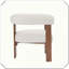 Chaise d'appoint moderne rembourrée pour la maison-654005637