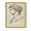 WXEN Series WOMEN Series - reproduction encadrée de qualité supérieure - prête à être accrochée - aucun clou requis-48014083-48014081