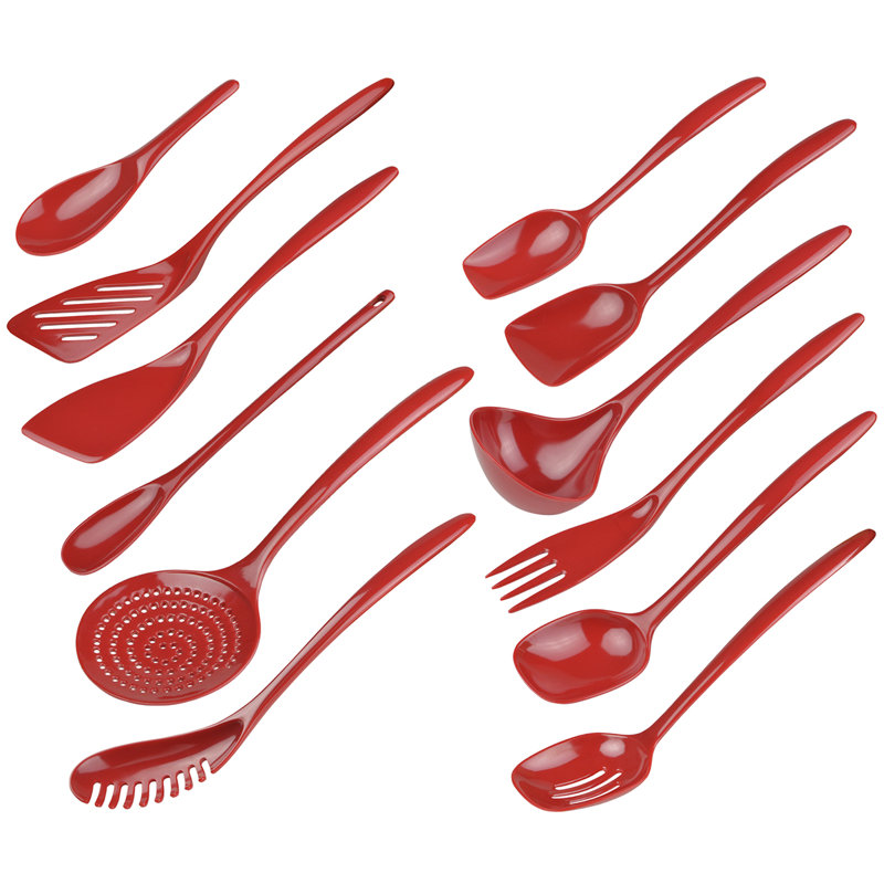 Hutzler Utensil Set, Red