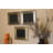 Rickman Brass Metal Embossed Picture Frame - Set of 3