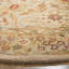 Tapis oriental ivoire / sauge en laine touffeté à la main Tingley-1546601365