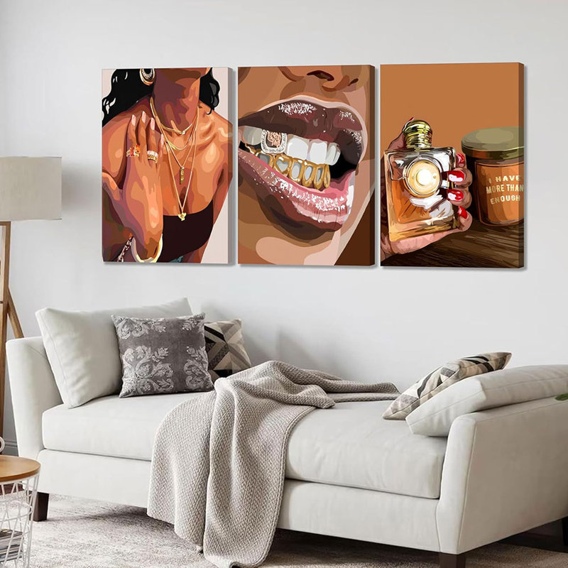3 Piece Wrapped Canvas Print