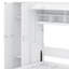 Lit escamotable Murphy avec placard, tiroirs et tablettes-114282138