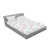 Blanc, rose, gris / floral 1 n'est pas disponible