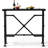 Lysia Pine Rectangular Solid Wood Top with Steel Base Dining Table-309492986