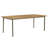 9 Piece Patio Dining Set Solid Acacia Wood and Steel