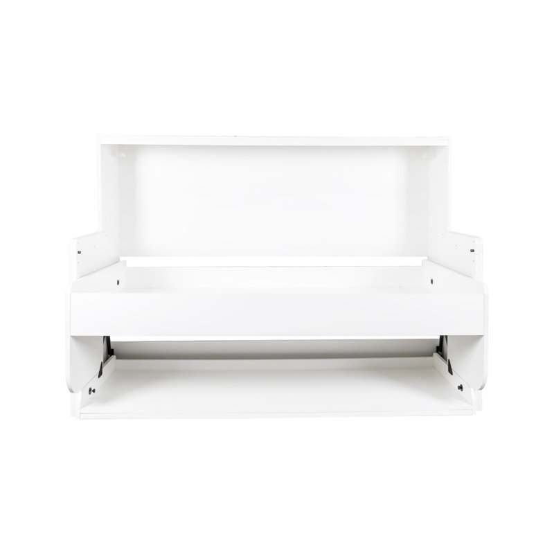 Extra-Long Twin Fold-Out Bed with Integrated Desk, A Multi-Functional Solution for Space-Saving and Comfortable Living