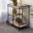 32.3x15.7x26.8" Shelf With Wheel