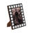 Wood Resin Picture Frame with Geometric Inlay and Back Stand-988616749
