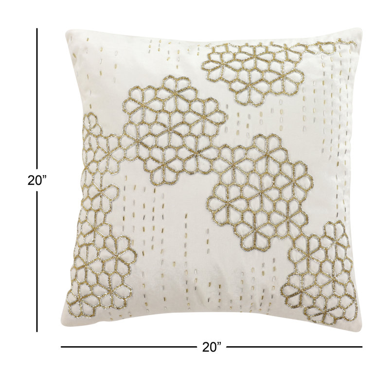 Floral Throw Pillow