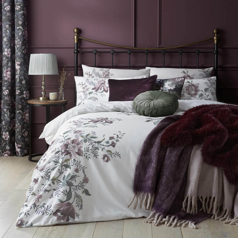 Laura Ashley Marble Machine Woven Blanket