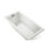 Baignoire tourbillon encastrée / encastrable 72 po x 36 po Tea-for-Two