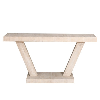 Vintage Shabby Wooden Entrance Console Table