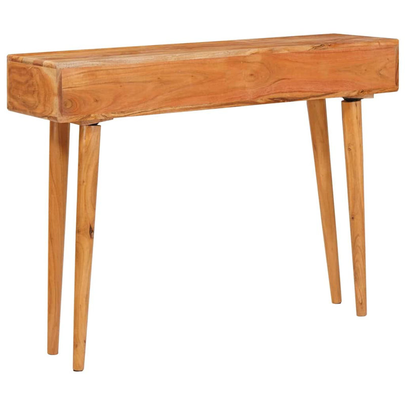 110cm Solid Wood Console Table