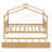 Wooden House Bed With Trundle-2051336241-2051336246