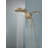 HydraChoice Hydrorain 5 Spray Dual Shower Head and Handheld Shower with H2Okinetic 2.5 GPM-1616985616