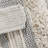 Woven Texture Stripe Bath Rug Grey 22X58"-1670353017-1670353012