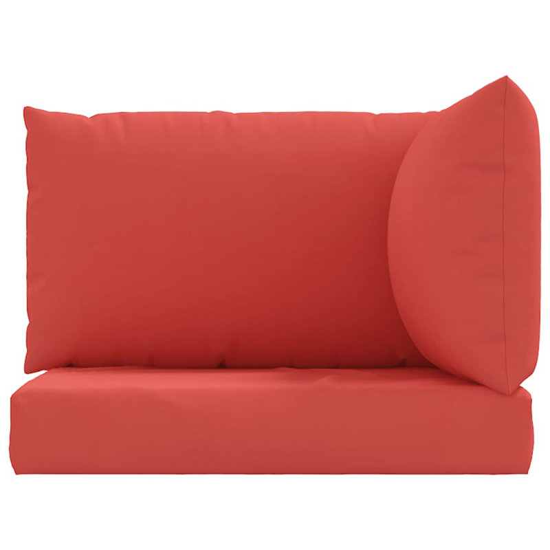Coussin de siège d'extérieur 100% polyester rouge Oxford, Rouge