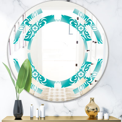 Miroir mural sans cadre abstract abstract design xiii