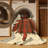 Machine Washable Andrus Christmas Modern & Contemporary Abstract Rug in Beige – Beige Binding-622730951