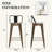 Metal Counter And Bar Stools-1844655996