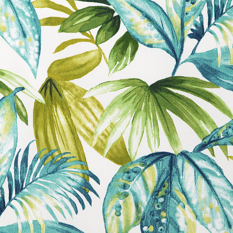 Floral Outdoor Throw Pillow, 20" H x 20" W x 6" D