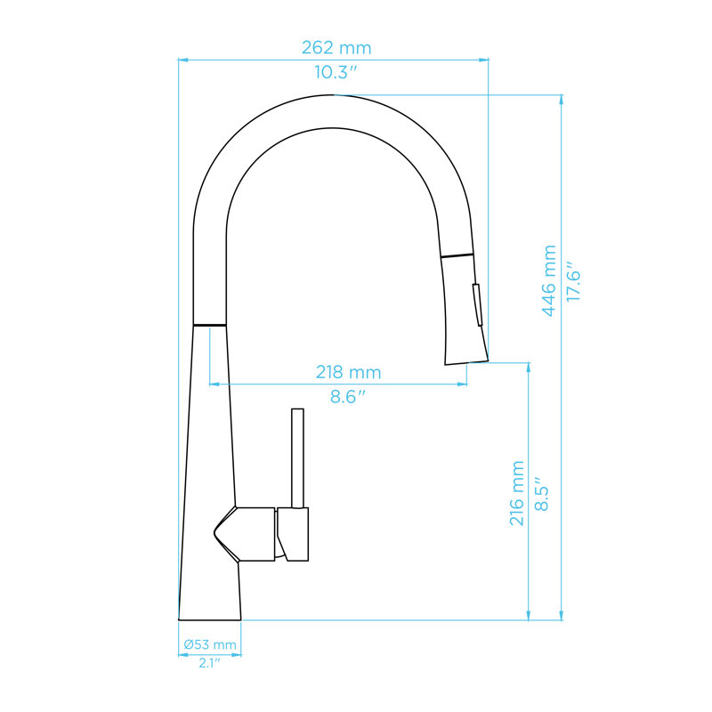 Transform Pull Down Touch Kitchen Faucet