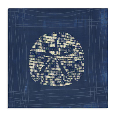 Sand Sand sur toile bleue par Jetty Home, LLC
