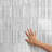 Rubik 5-7/8"x11-3/4" Fluted Ceramic Wall Tile-95752456