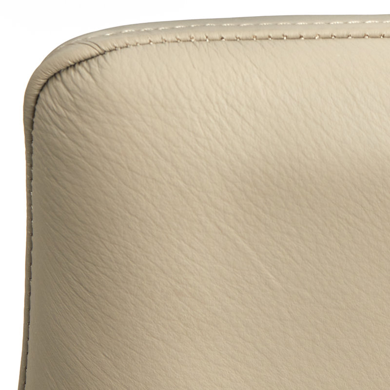 Ross Leather Parsons Chair (Set of 2), Ecru