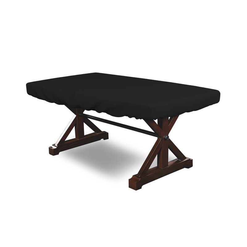 Housse de table de poker intérieure / extérieure haute densité, couverture de table de jeu rectangulaire pour patio