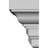 Endurathane Classic Crosshead, 98" Bottom Width x 106 3/4" Top Width x 7 7/8"H x 1 1/4"P, Factory Primed