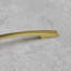 Brushed Brass Slim Bow Handles-126282171