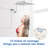 12 Inch Adjustable Extension Arm High-Pressure Rain Shower Head, Rain Fixed Shower Head-118534847
