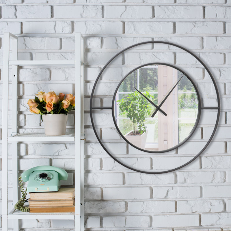 Horloge murale 35,75 pouces Cleodaus