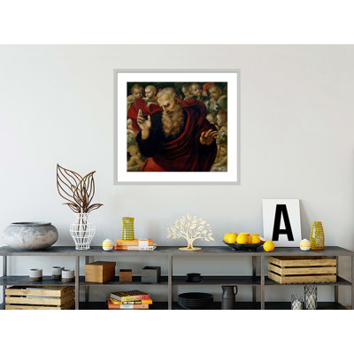 «God the Father Blessing» par Raphael, impression giclée sur cadre