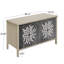 Buffet buffet, armoire de rangement avec rangement, armoire de rangement moderne avec 4 portes et tablettes réglables pour le salon, la salle à manger, la cuisine et le vestibule