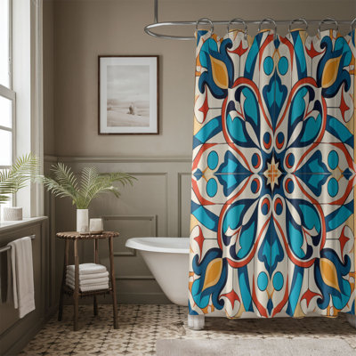Moroccan Elegance - Rideau de douche standard 1 pièce