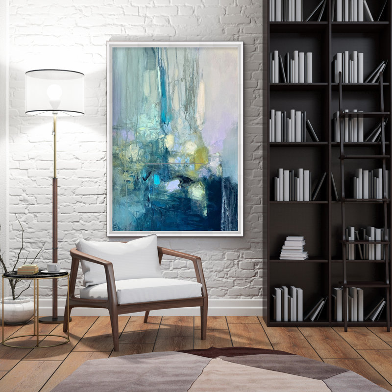 Abstract The Falls, 40" H x 30" W