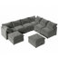 Canapé-lit modulaire 8 pièces avec rangement-1317308676